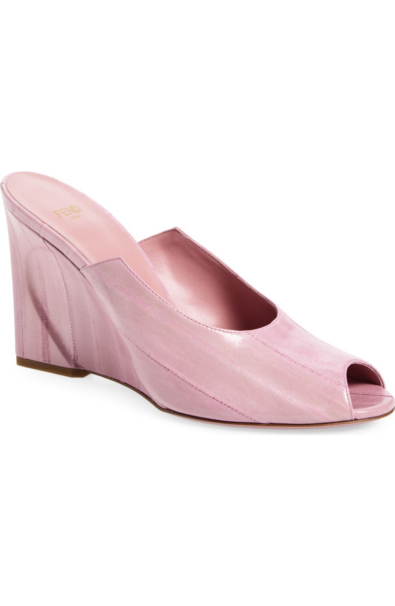 Show Genuine Eel Wedge Mule