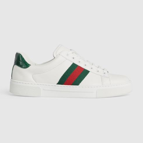 Women&#039;s Gucci Ace Sneaker With Web