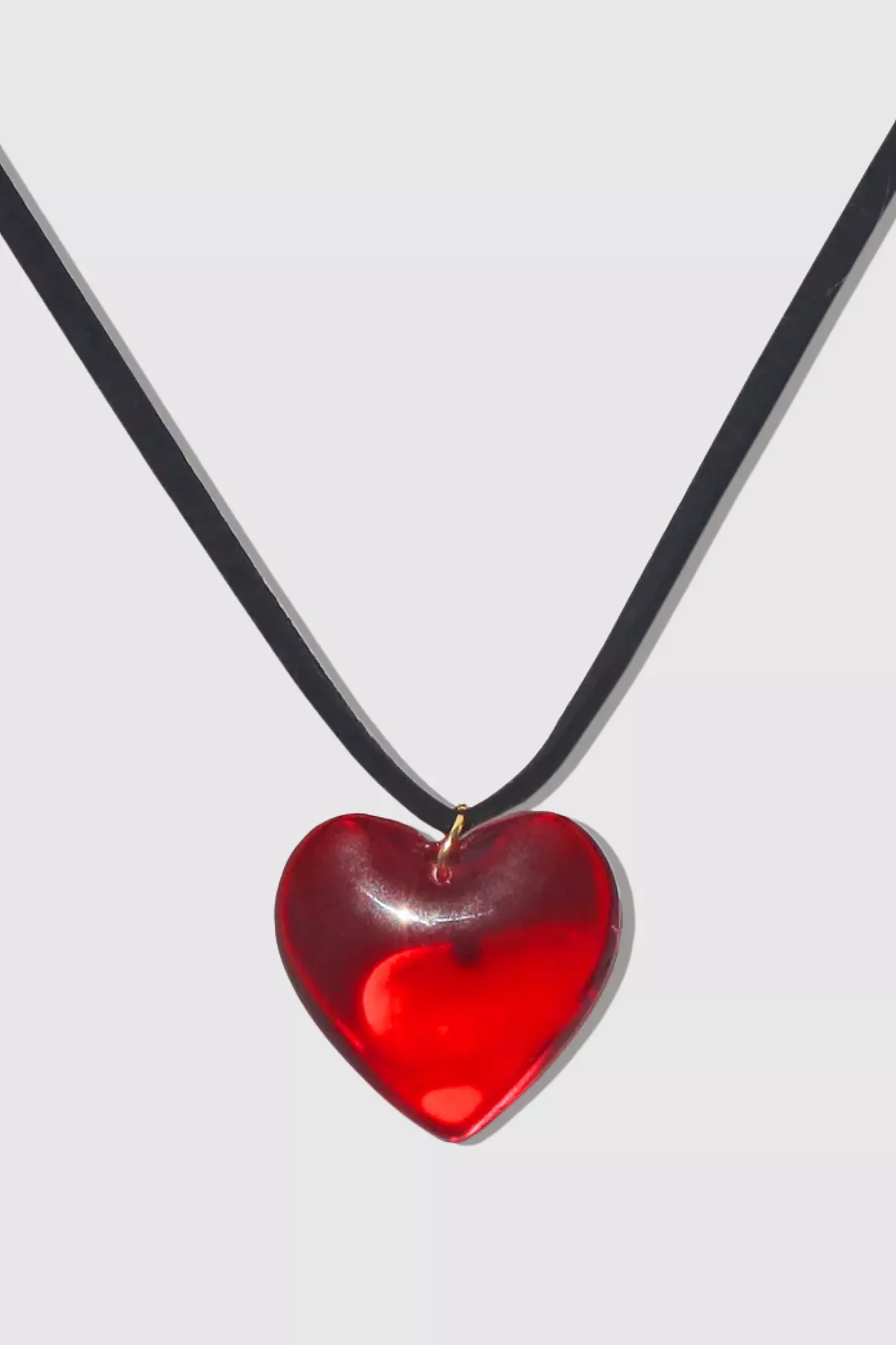 Gemini Jewels Mimi Glass Heart Necklace