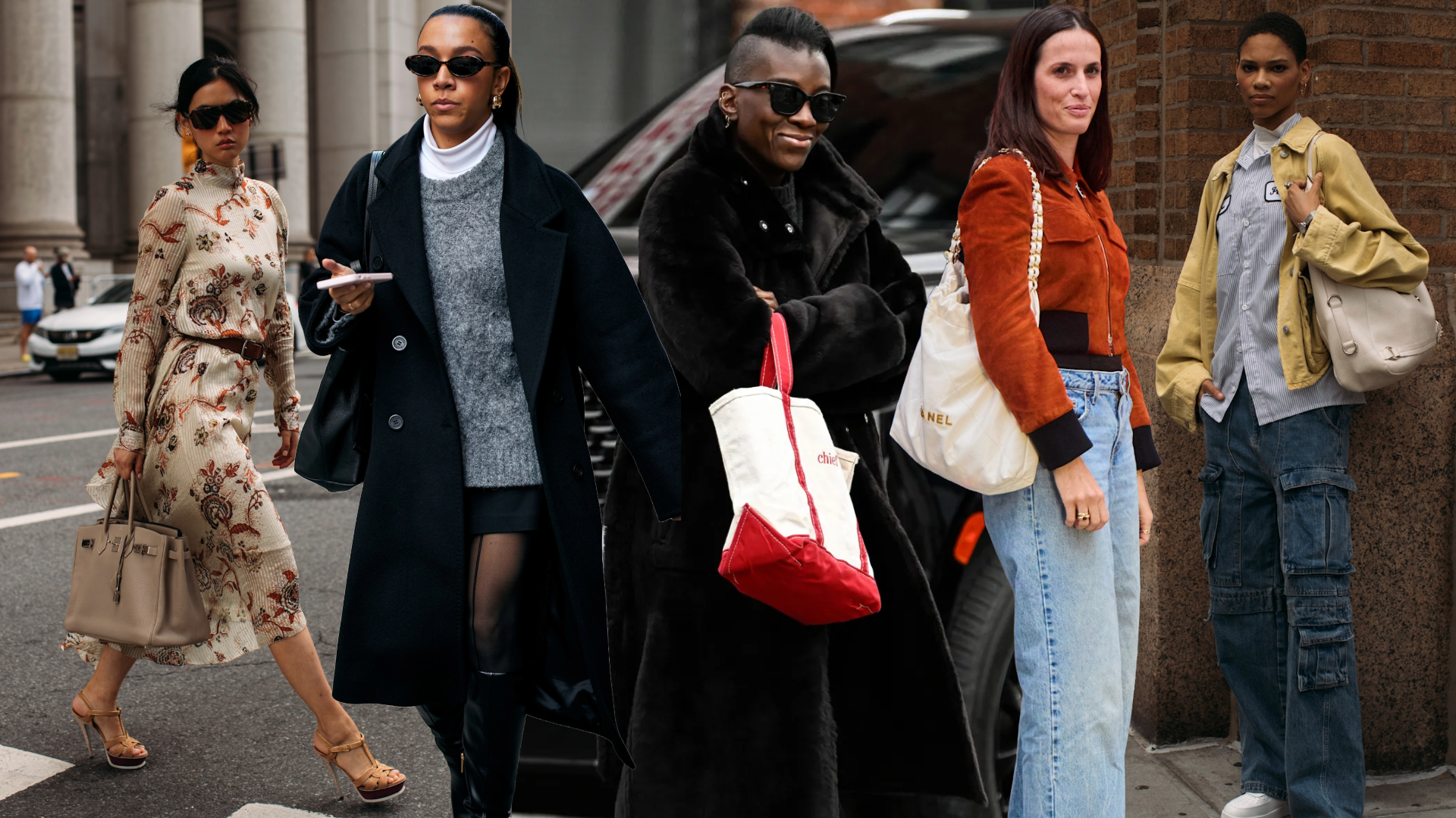 Lauren Tappan, Nikki Ogunnaike, and other fashionable insiders style the best laptop bags for women in New York City. 