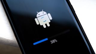 Android reboot interface