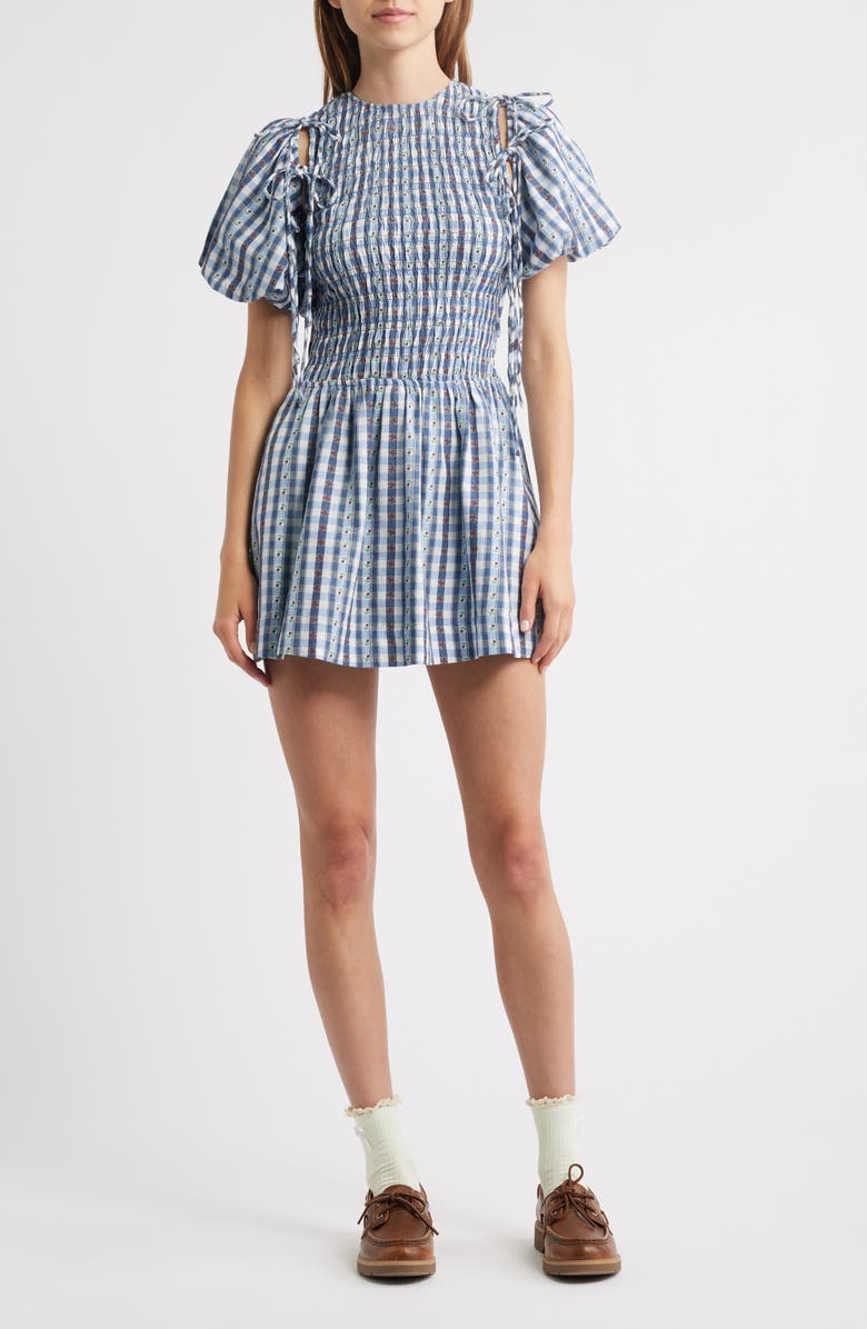 Becca Organic Cotton Bubble Minidress