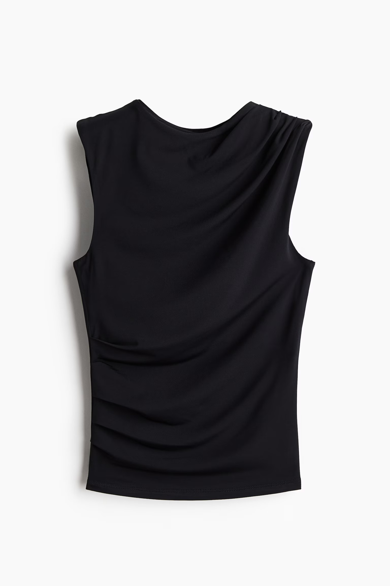 H&amp;amp;M, Draped Sleeveless Top