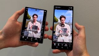 Galaxy Z Fold 8 vs Galaxy Z Fold 8 Ultra screen comparison