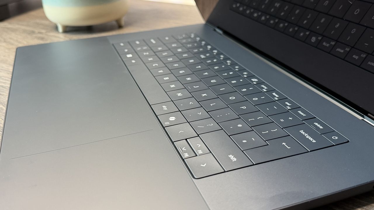 Dell XPS 16 (2026) laptop in an office