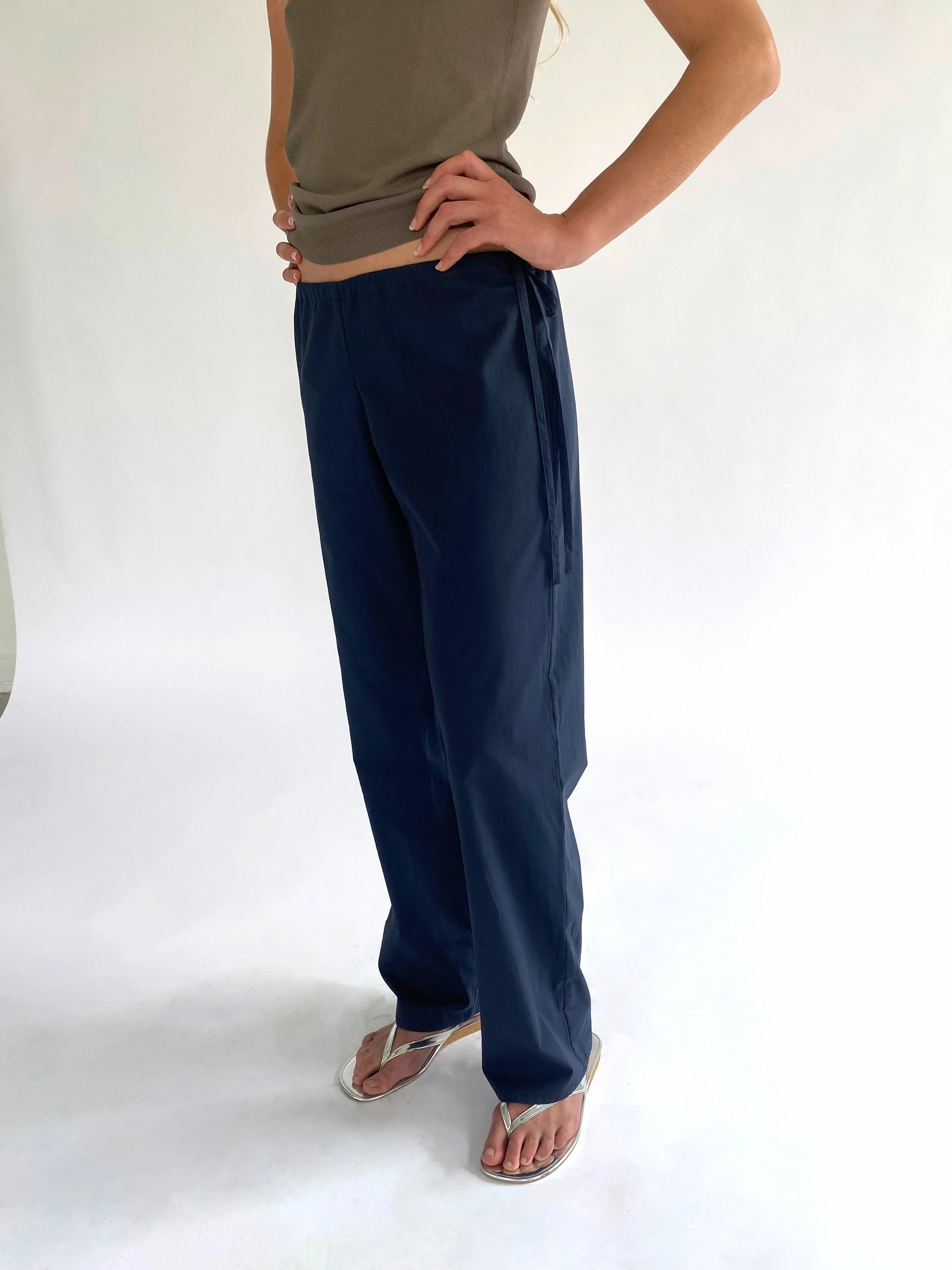 Brooke Callahan, Tie Pants - Navy