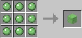 Slime block recipe