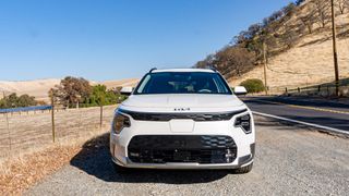 Kia Niro EV parked along roadside