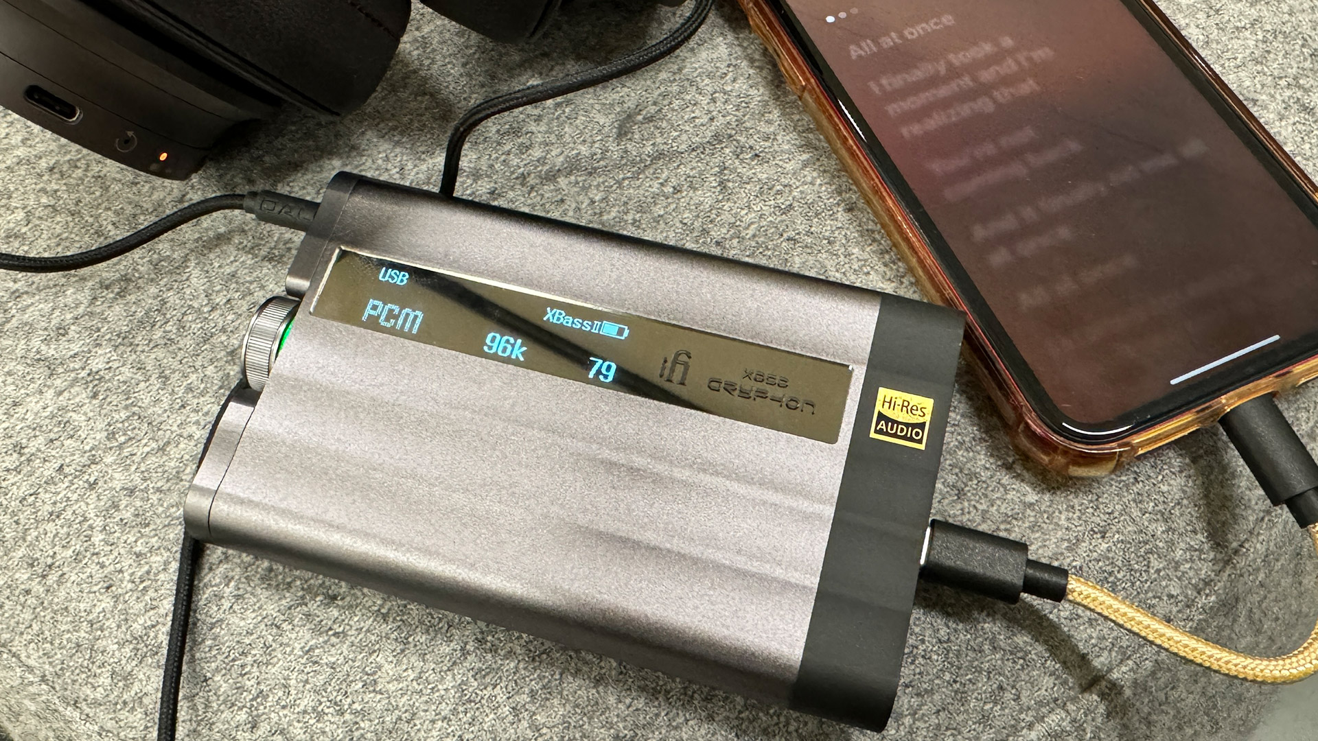 The iFi xDSD Gryphon