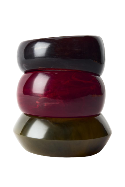 ZARA, Pack of 3 Resin Bracelets