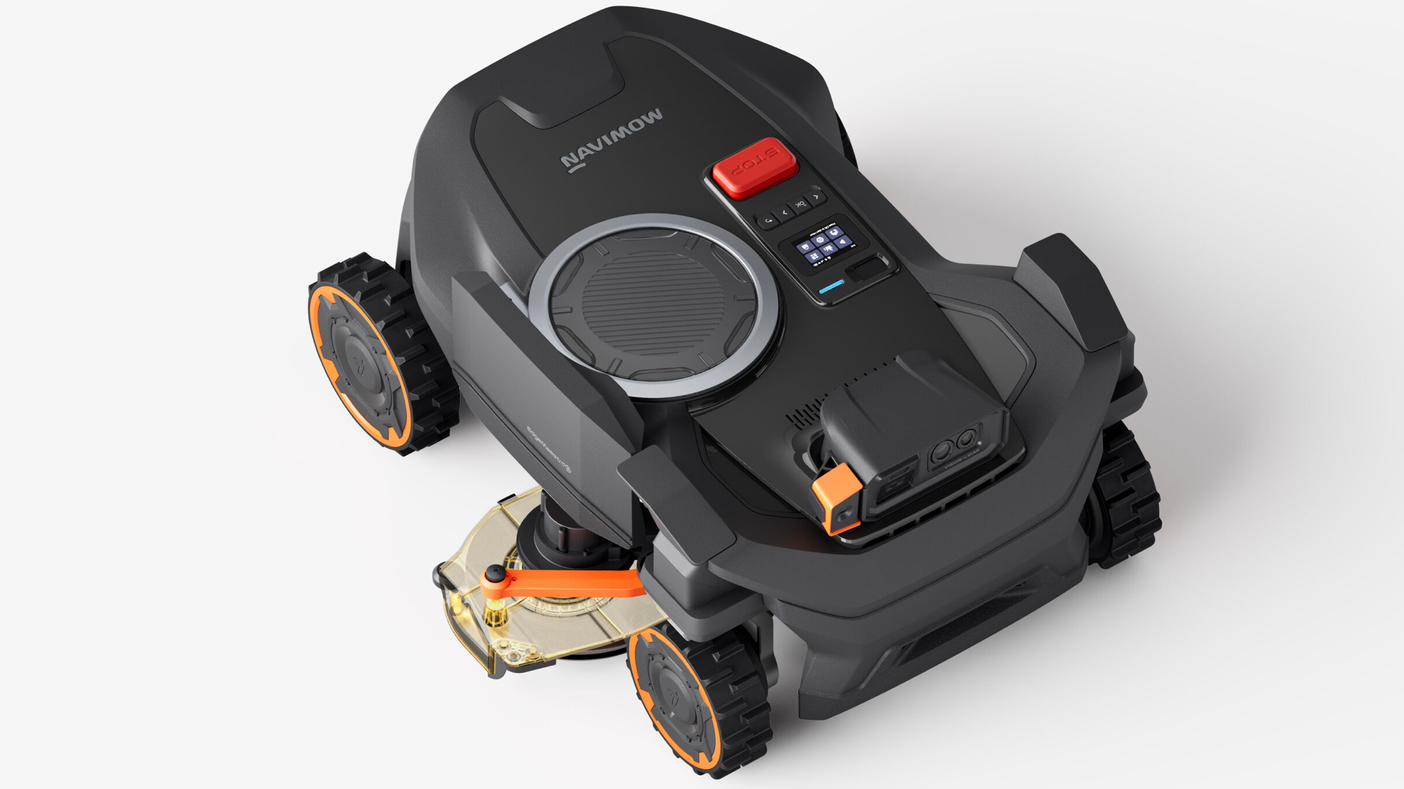 Navimo H510 Pro sett ovenfra mot en hvit overflate.