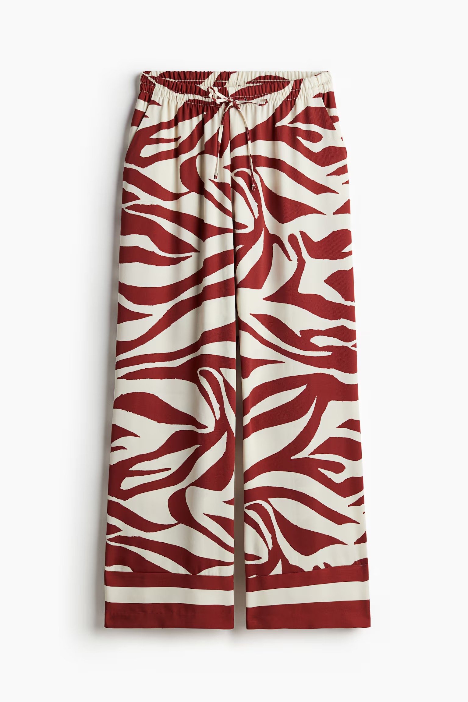 H&amp;amp;M, Wide-Cut Pull-On Pants