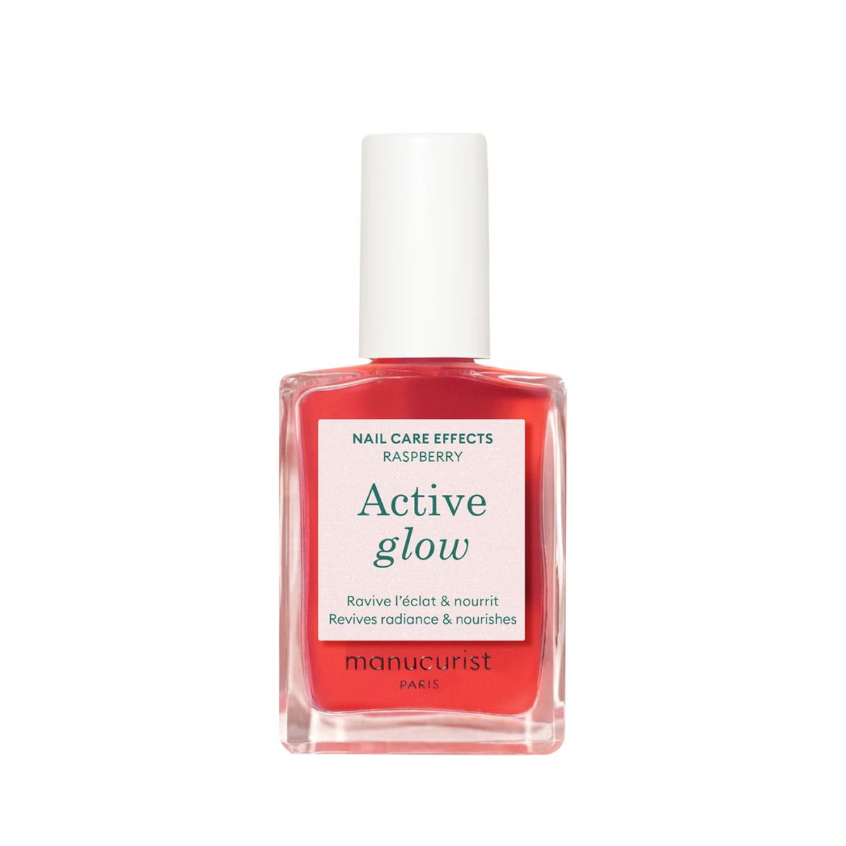 Manucurist Active Glow Polish in Raspberry 
