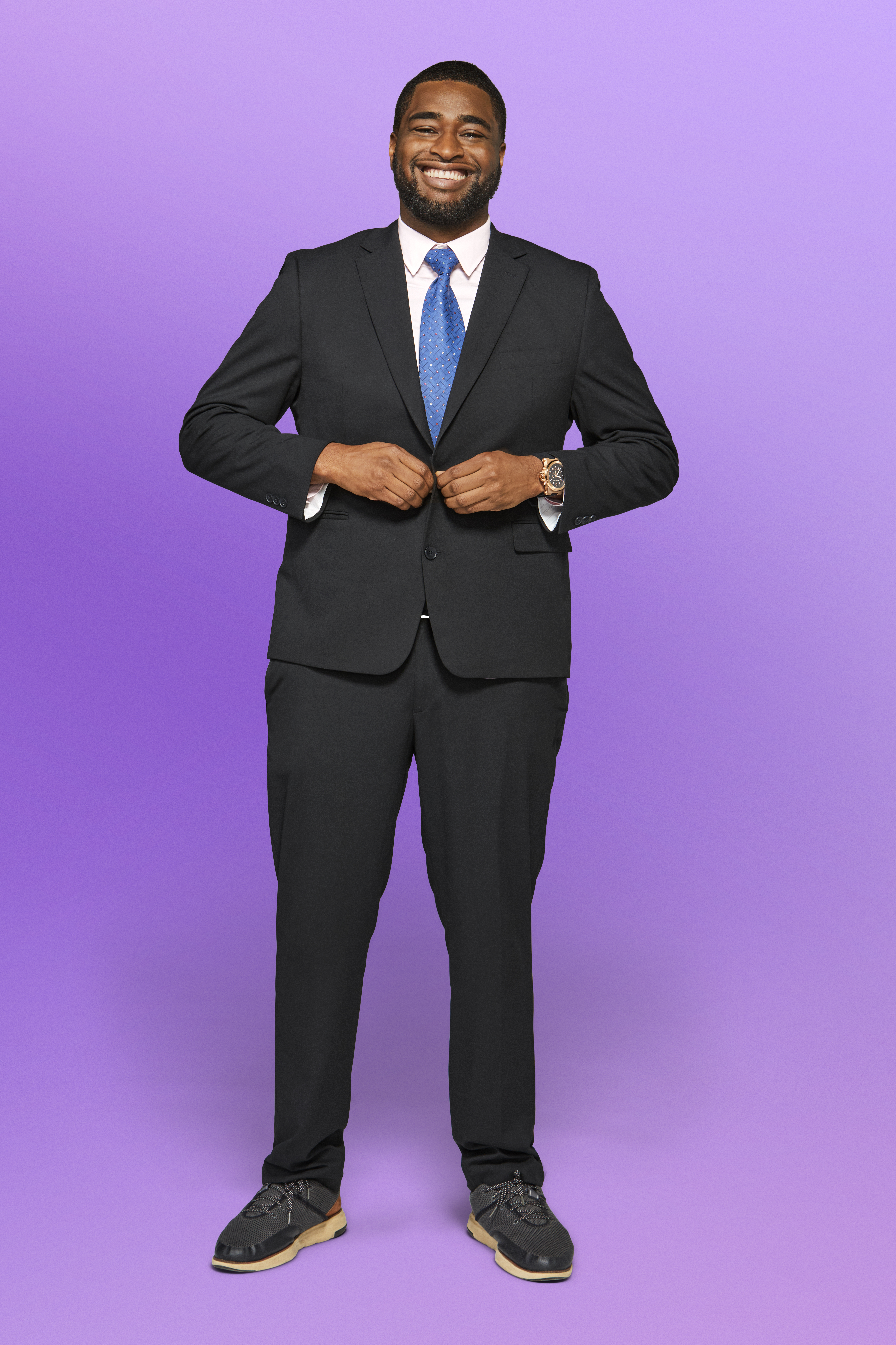 Love is Blind Season 9. Dayo Ogunjimi in Love is Blind S9. Cr. Adam Rose/Netflix &amp;Acirc;&amp;copy; 2025