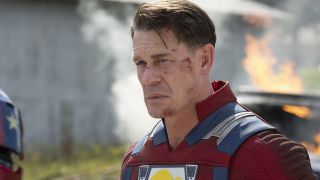 Chris Smith looking glum in Peacemaker season 2 episode 7