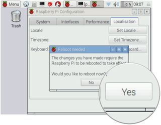 Rebooting Raspberry Pi