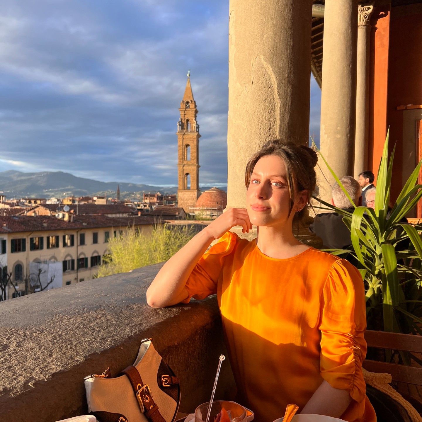 Photo of Jamie Schneider with glowing skin