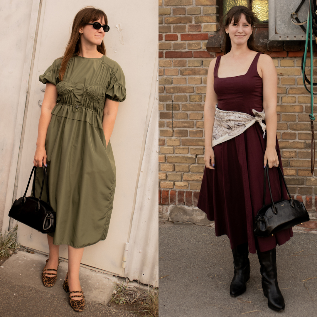 Halie LeSavage attending copenhagen fashion week in various outfits