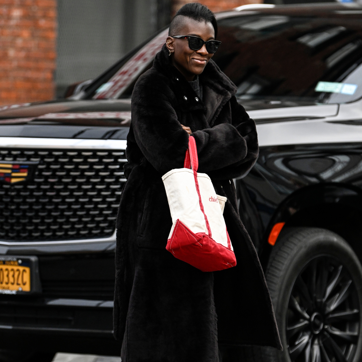 Marie Claire&#039;s Editor in Chief Nikki Ogunnaike has made the L.L Bean Boat and Tote her fashion week essential.