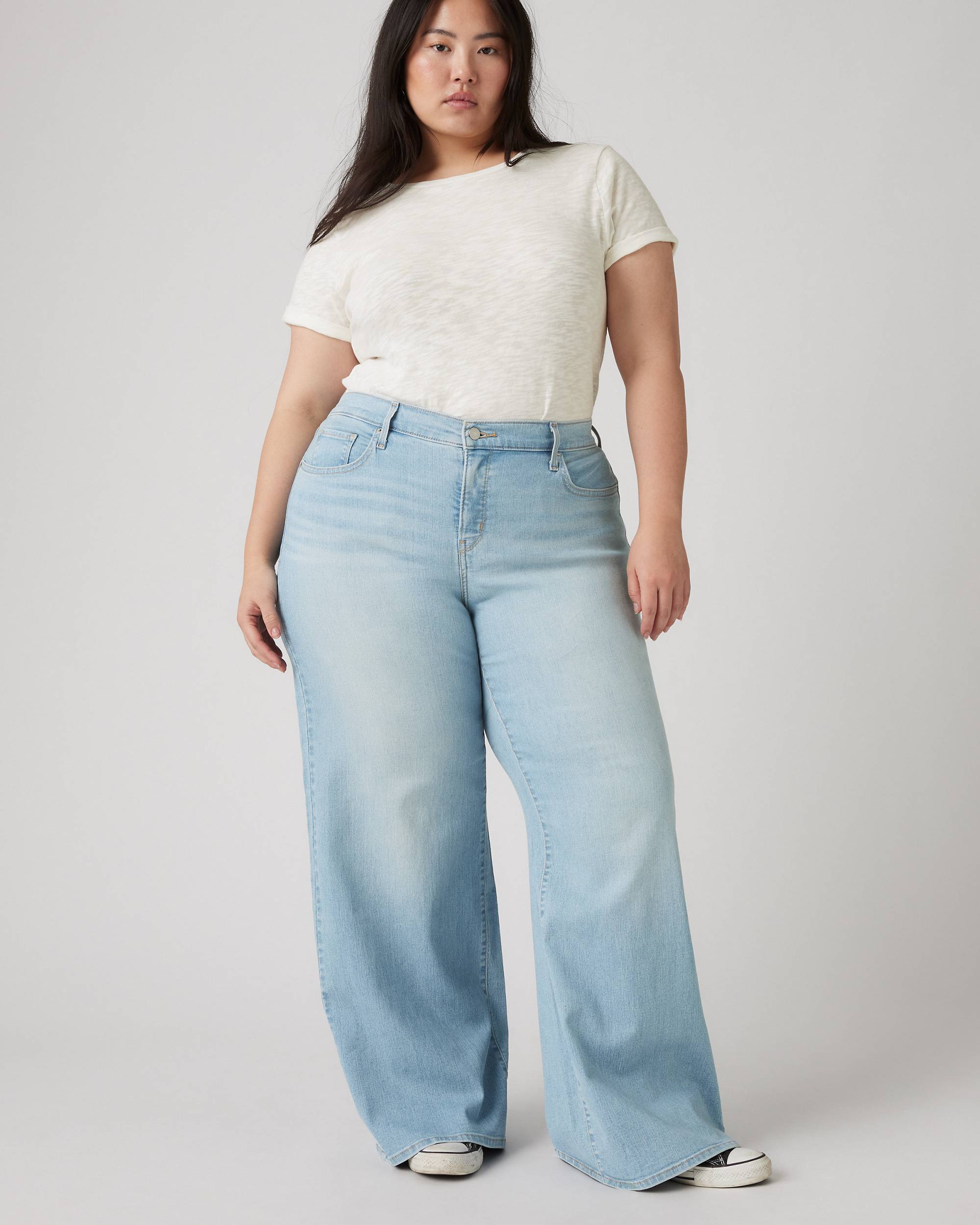 318 Shaping Wide Leg Women&#039;s Jeans (plus Size)
