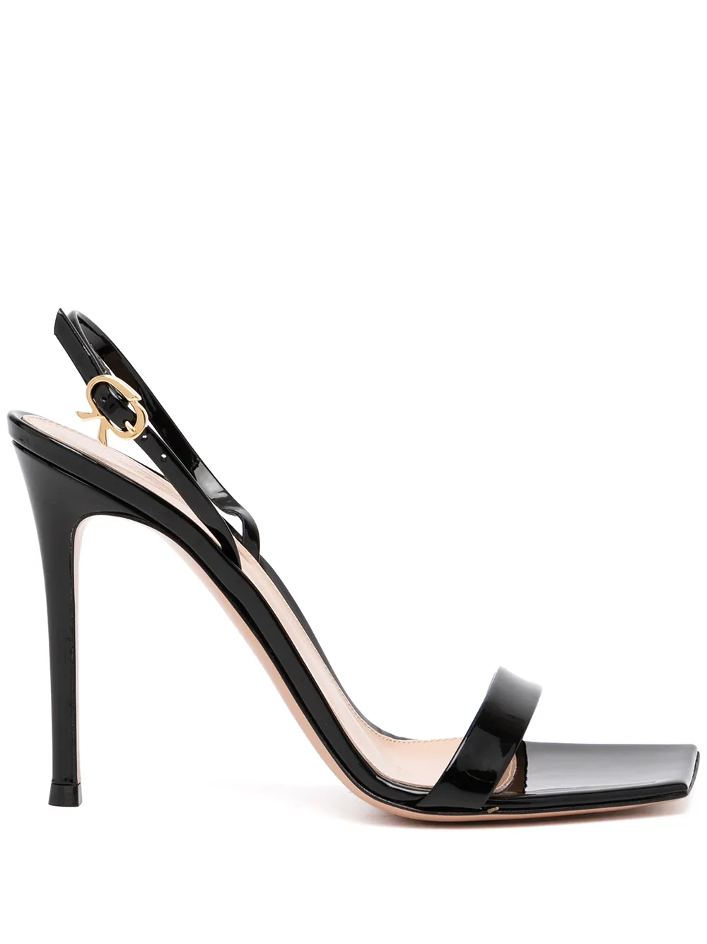 Gianvito Rossi Ribbon 105mm Stiletto Sandals | 35