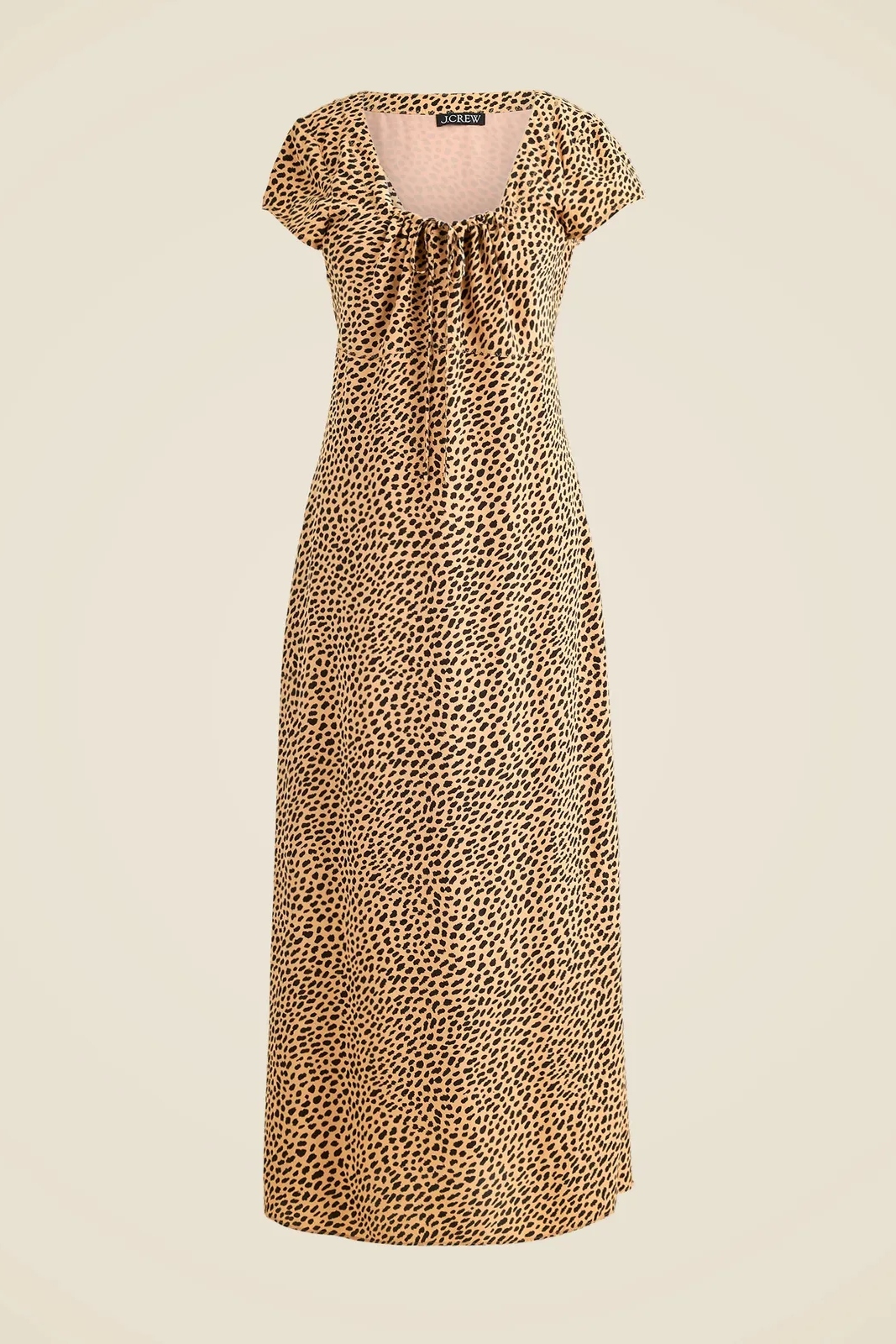 J.Crew, Squareneck Slip Dress in Spot Print