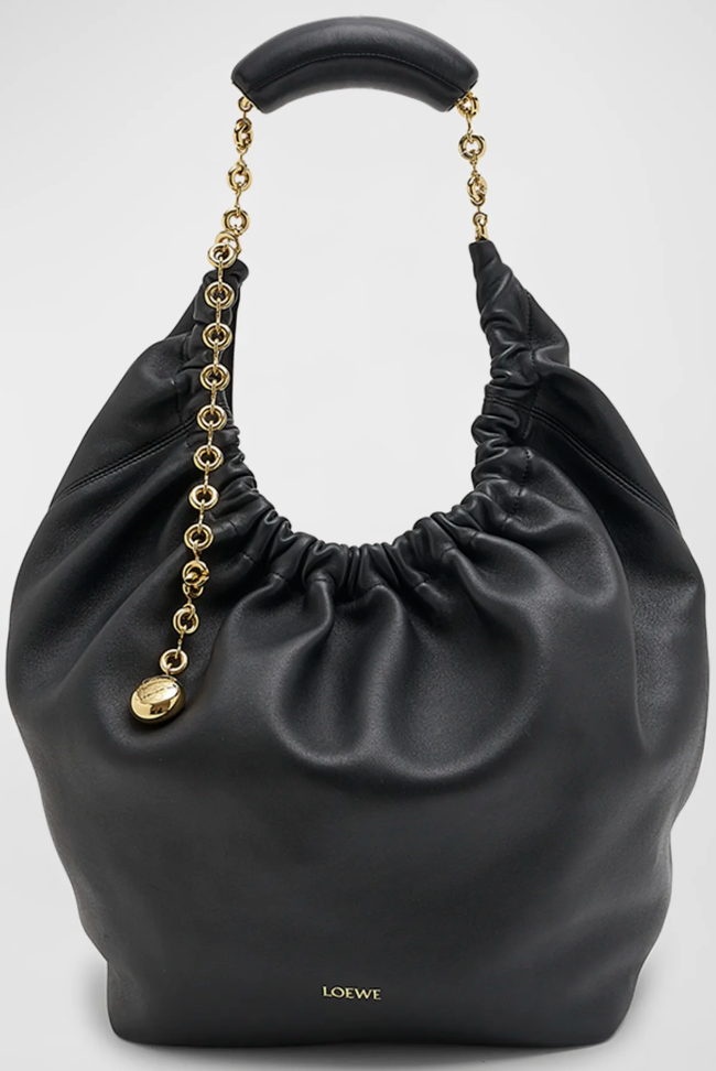 Loewe, Squeeze Medium Shoulder Bag in Napa Leather