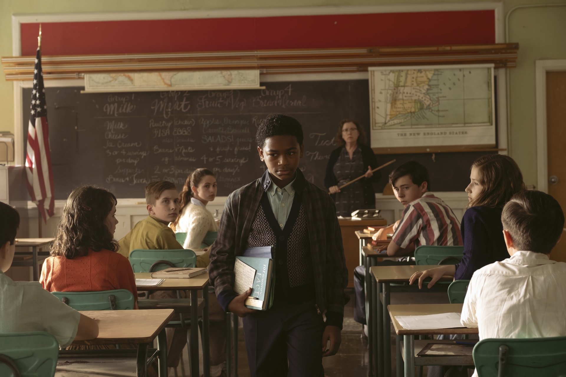 Blake Cameron James as Will Hanlon in 'It: Welcome to Derry.'