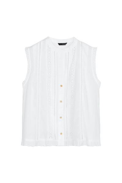 ZARA, Romantic Lace Insert Top