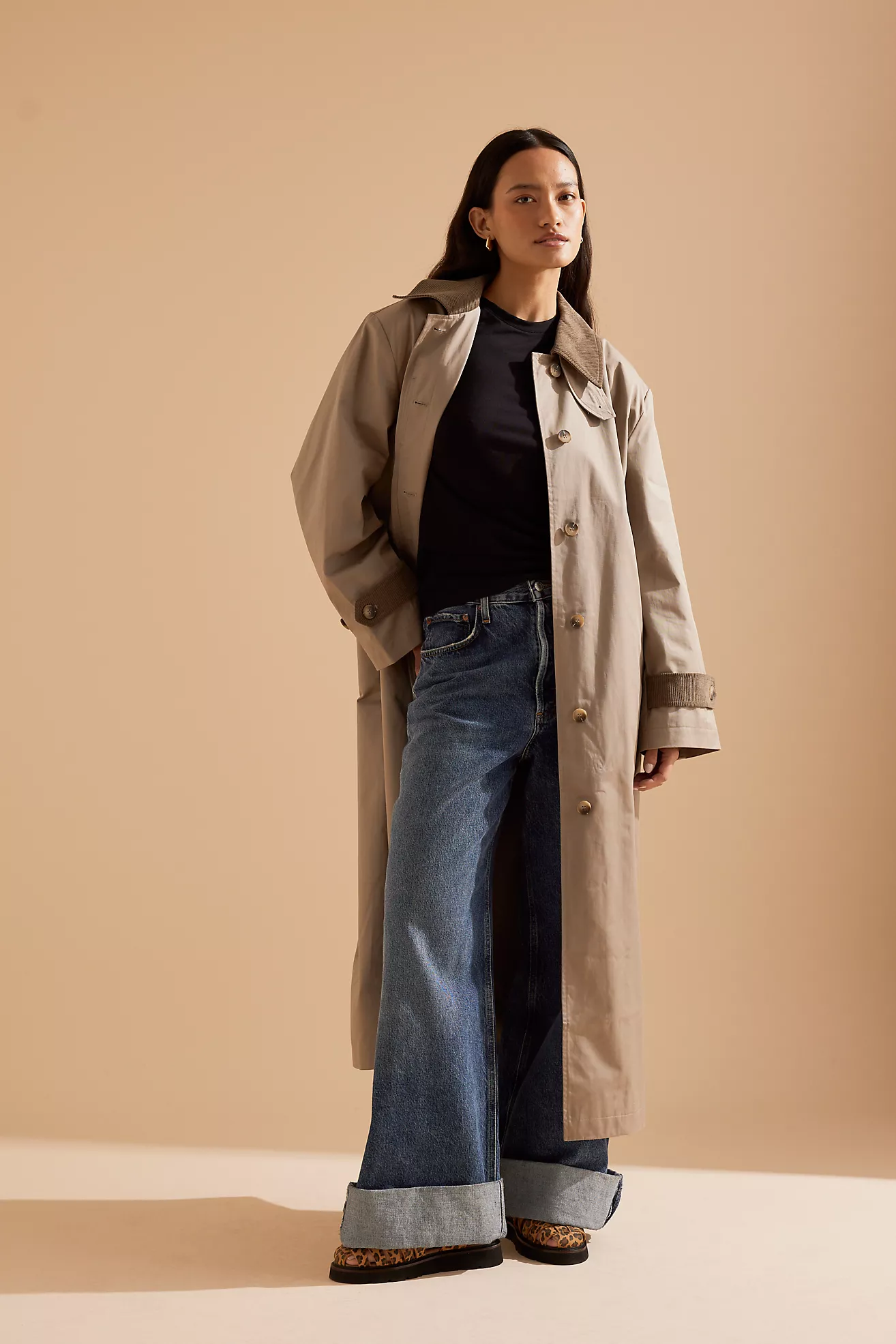 Selected Femme Asya Oversized Trench Coat