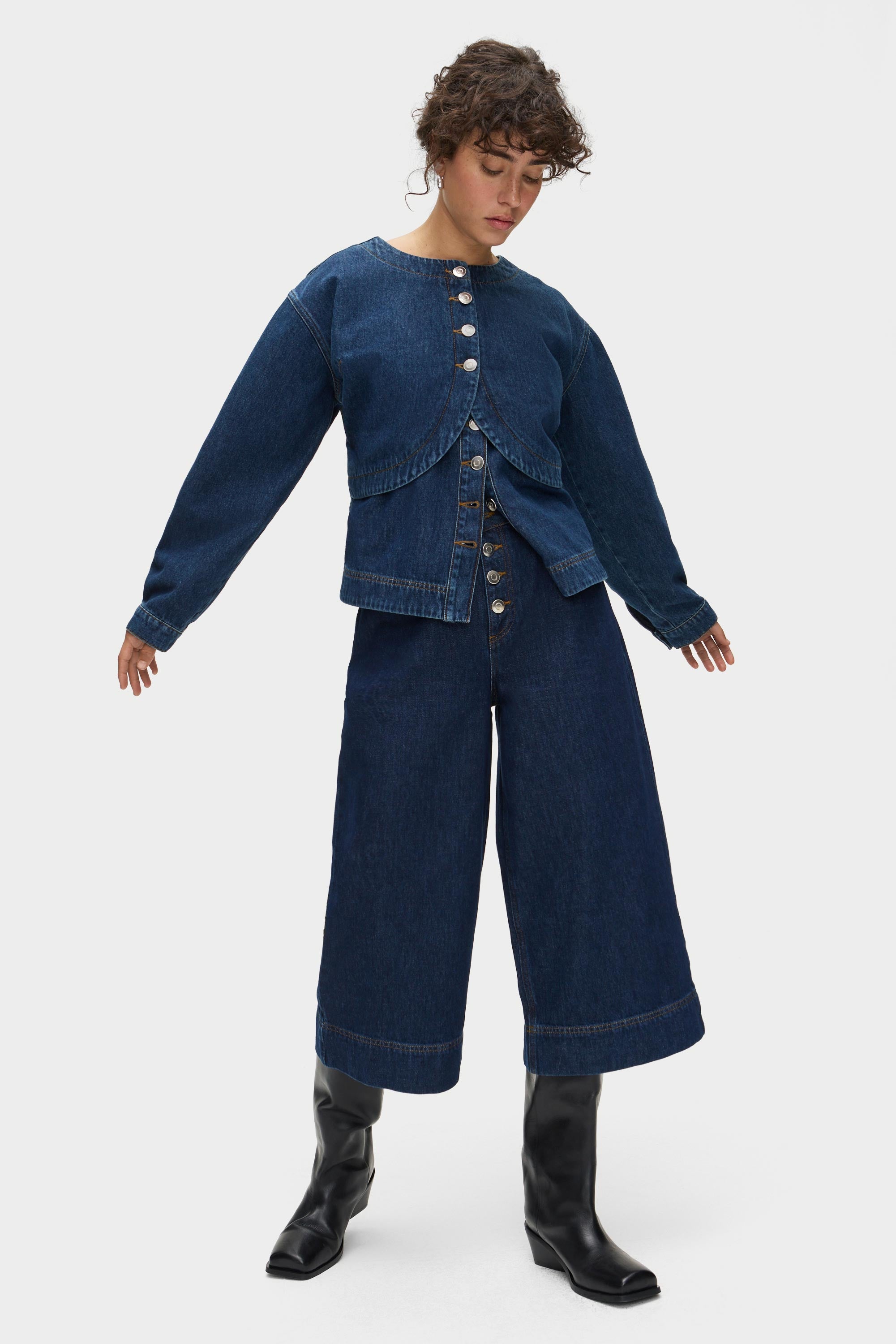 Miles Denim Culottes