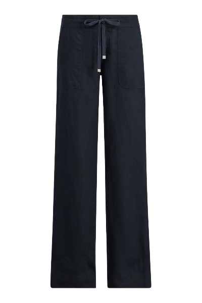 Ralph Lauren , Linen Wide-Leg Pants