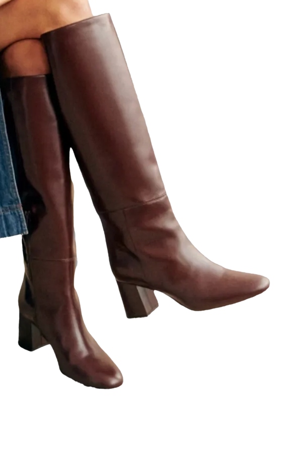 Theodora Boots - Iced Chocolate - Bovine Leather - S&amp;eacute;zane