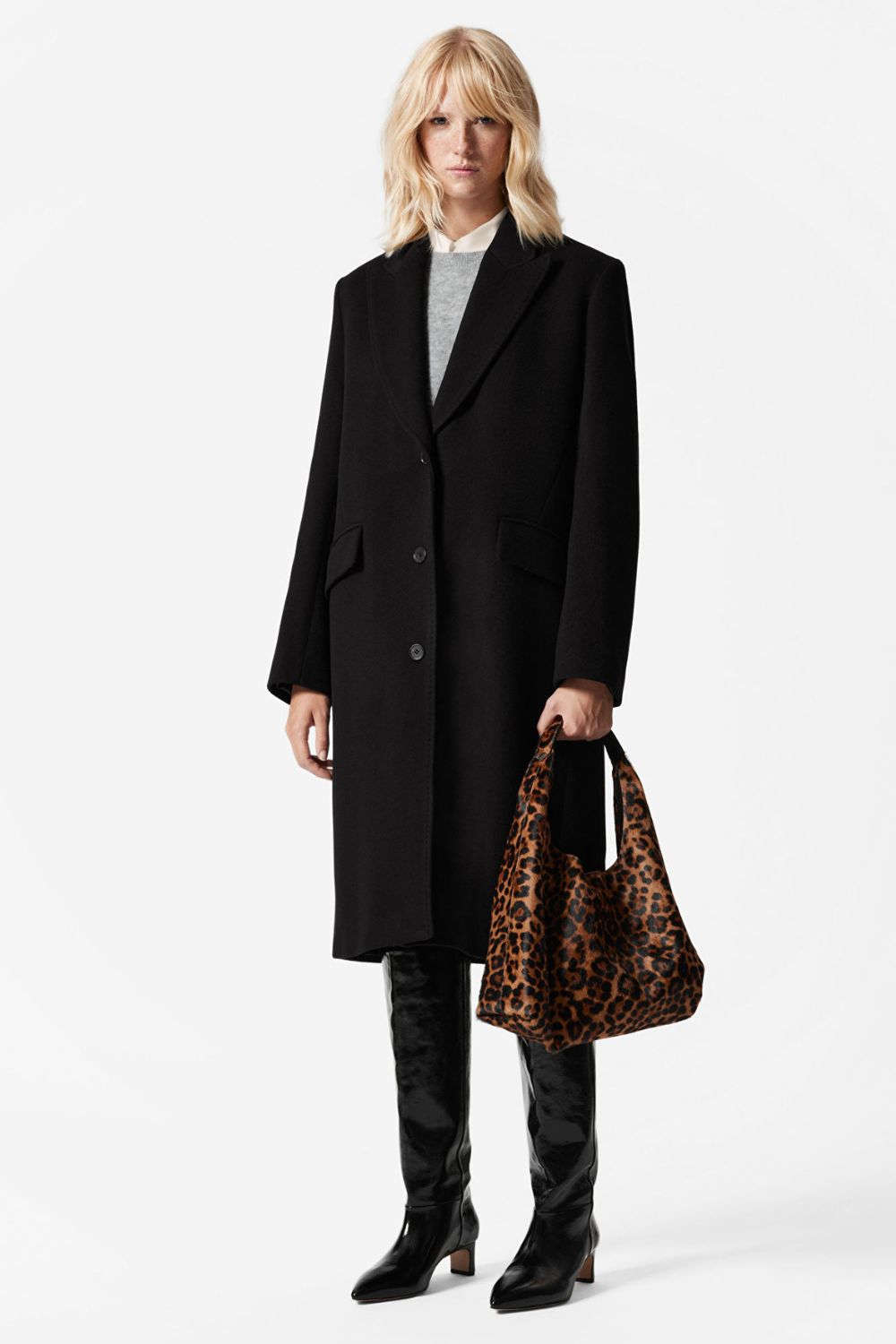 &amp;amp; Other Stories Tailored Single-Breasted Coat