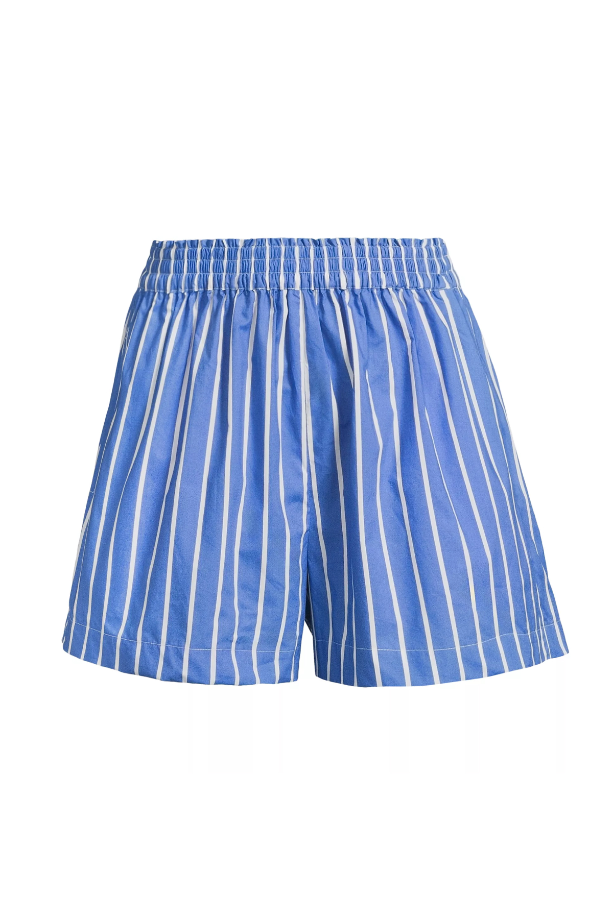 Faithfull the Brand Roma Elva Stripe Cotton Boxer-Fit Shorts