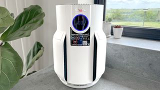 Shark NeverChange Air Purifier on a counter