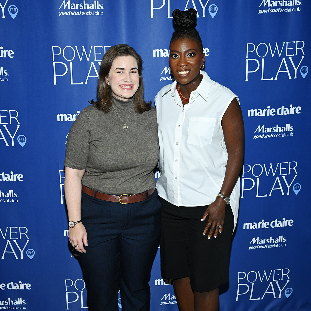 Erin Lawry and Nikki Ogunnaike at Power Play Philadelphia