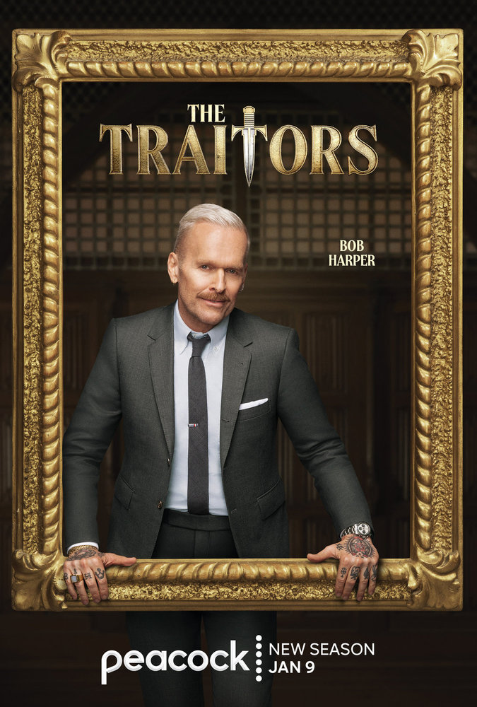Portrait of Bob Harper from &#039;The Traitors&#039; season 3.