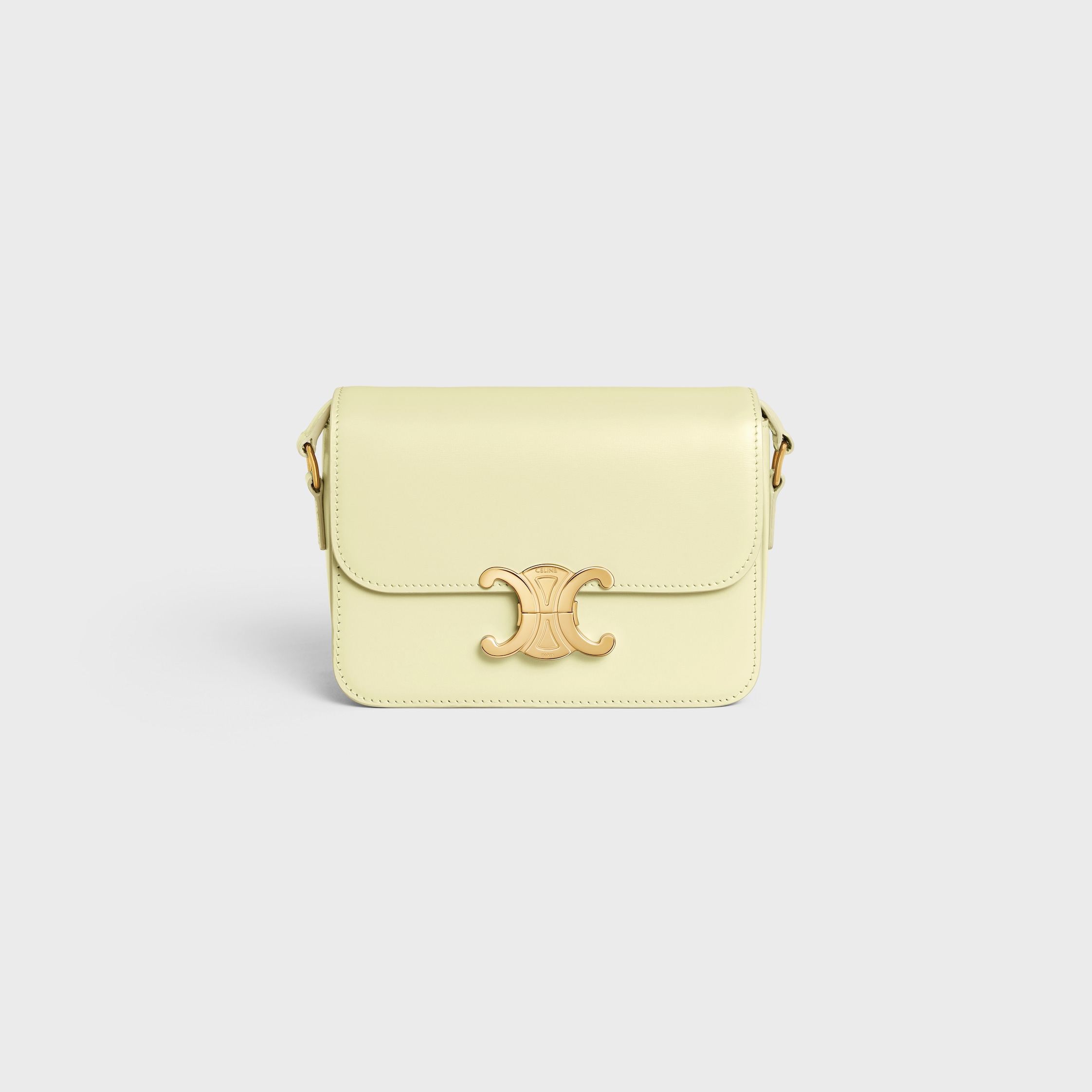 Teen Triomphe Bag in Shiny Calfskin