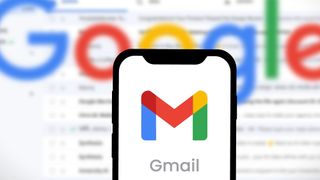 Google Gmail icon on a phone