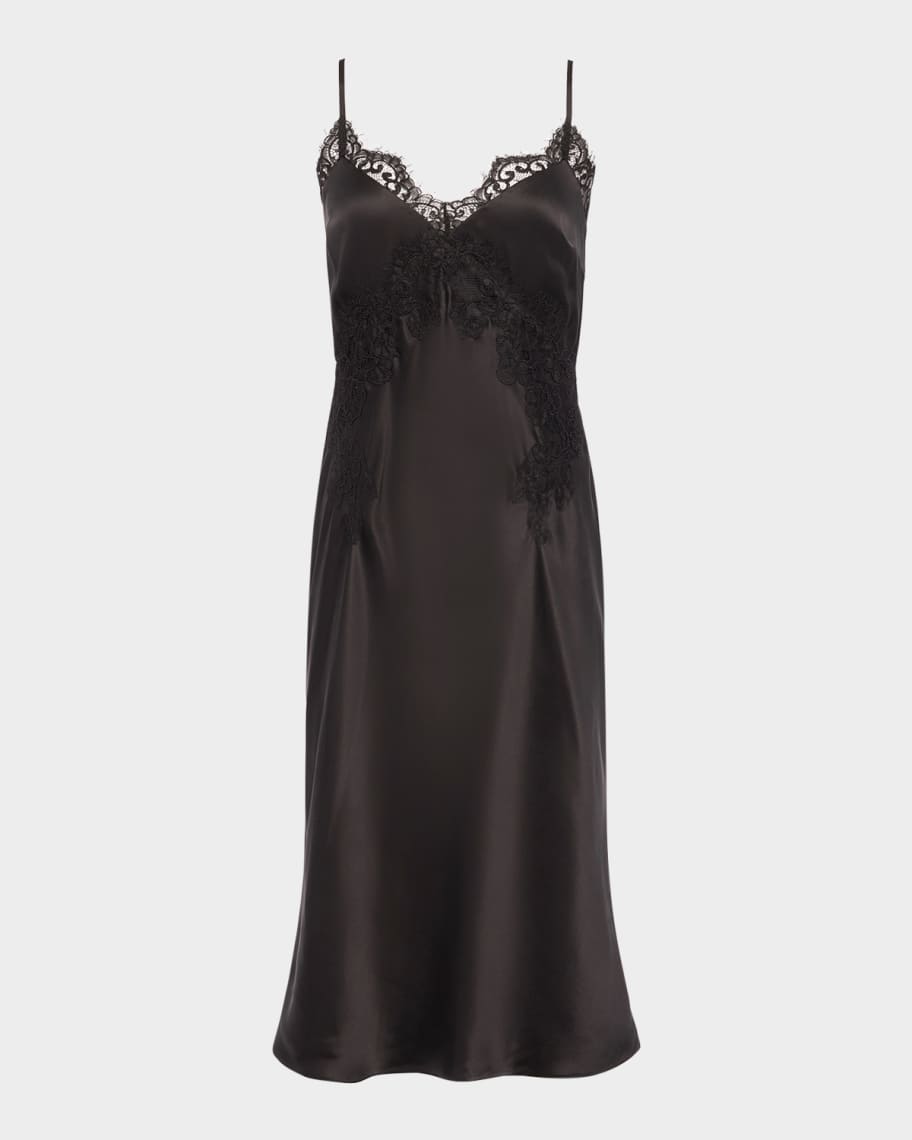 Song Lace Slip Midi Dress