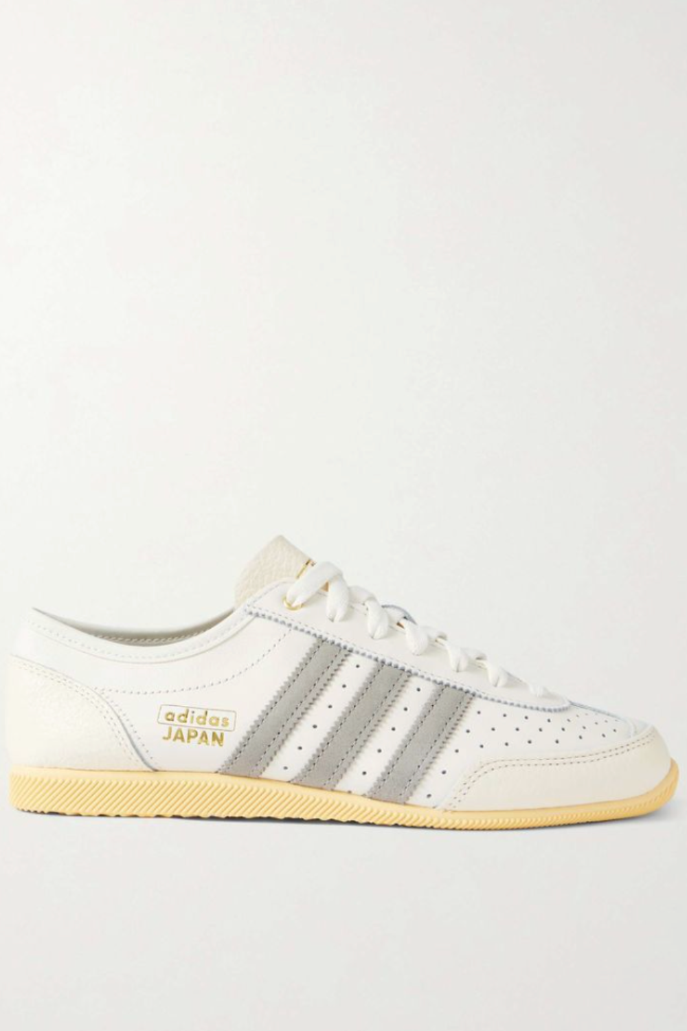 ADIDAS ORIGINALS, Japan Decon W Perforated Suede-Trimmed Leather Sneakers
