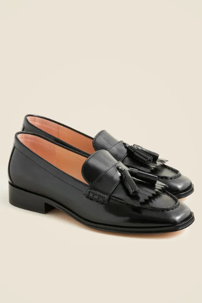 jcrew, Maison Tassel Loafers in Leather