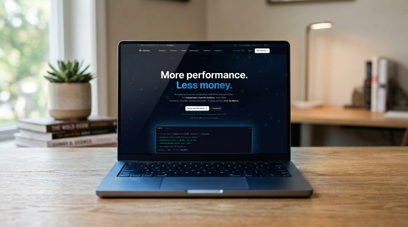 screenshot of Cloudzy 