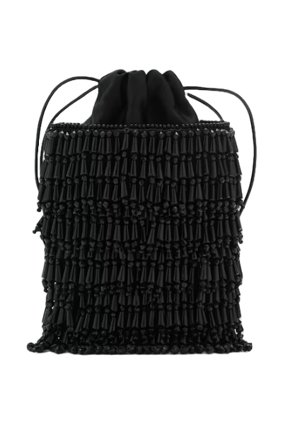 MANGO, Beaded Handbag