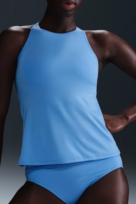 Nike Swim Essential Women's Lace-Up High-Neck Tankini