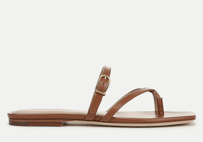 Veronica Beard, Marthe Leather Sandalhoney / 5