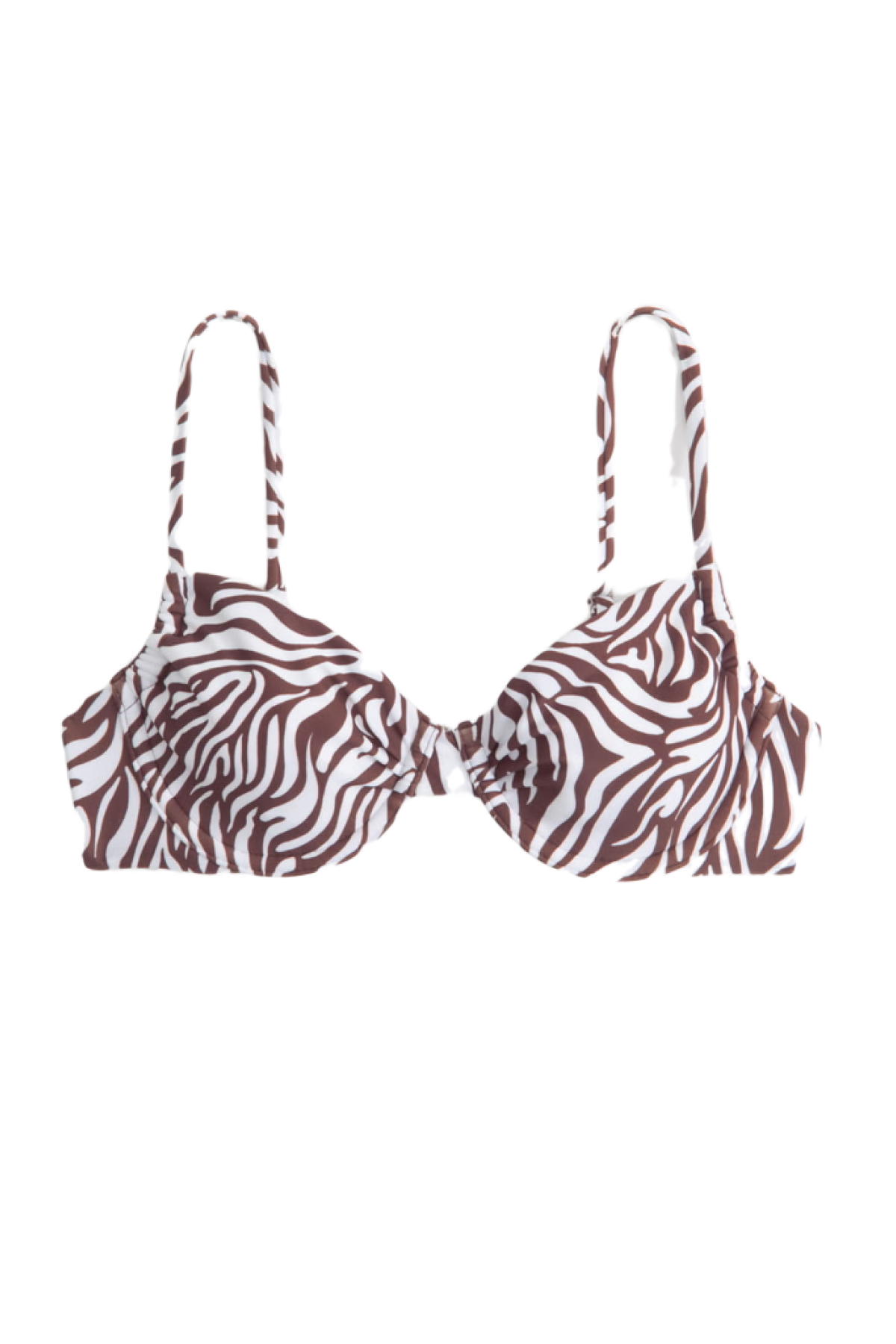 Curve Love Ruched Underwire Bikini Top Abercrombie & Fitch