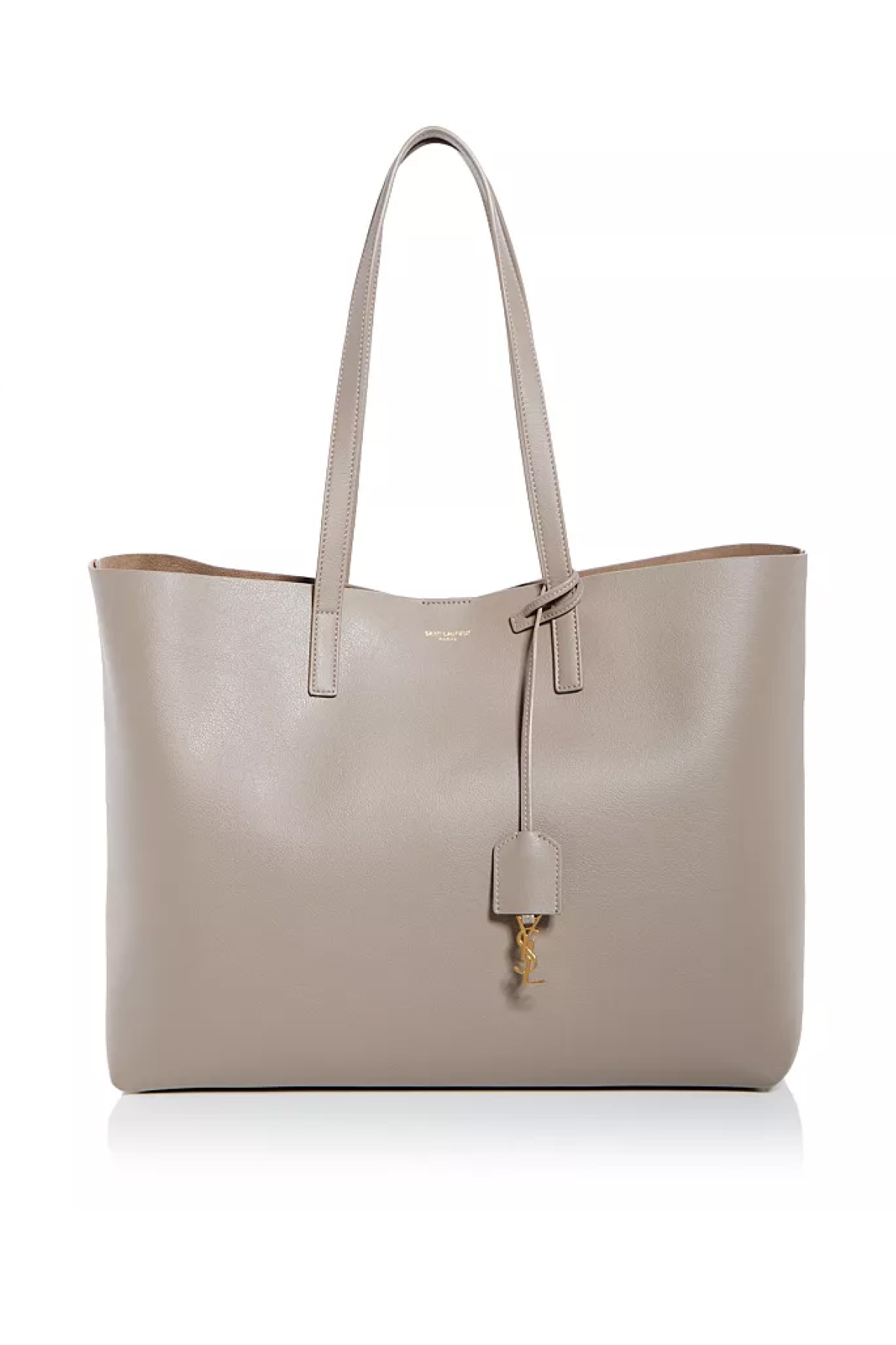 Saint Laurent Shopping Bag East-West Tote in Smooth Leather