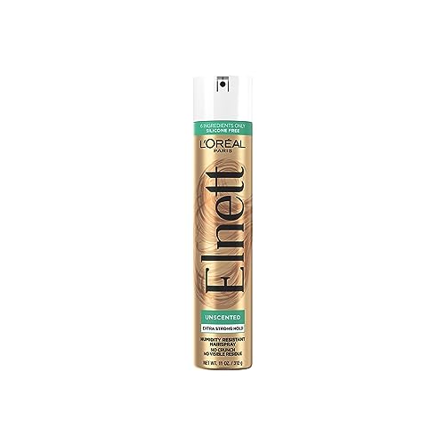 L&#039;Oreal Paris Elnett Satin Hairspray Extra Strong Hold Unscented 11 oz; (Packaging May Vary)